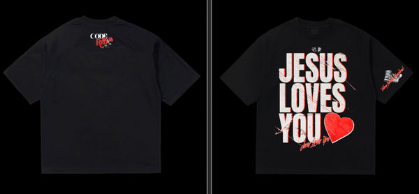 Jesus Loves You - Code Red Tee