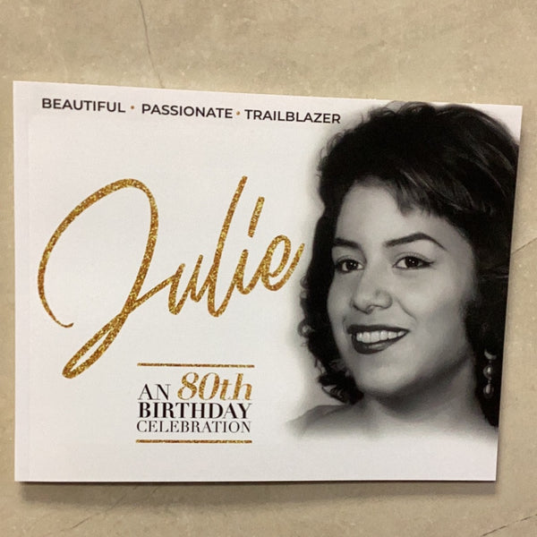 Julie 80th Celebration Book